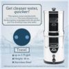 Berkey Water Filter Canada presents The Travel Berkey,a stainless steel portable water purification system which is ideal for travel, camping, home, disaster or other emergency use.