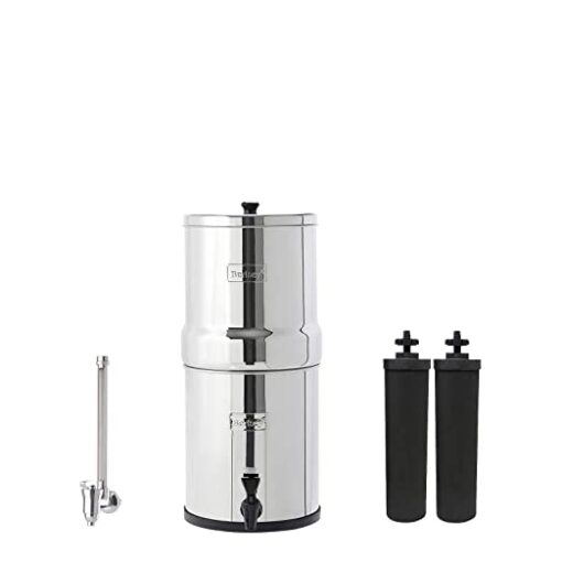 Big Berkey® & Stainless Steel Berkey Water View™ Spigot Bundle 8.5 Litres